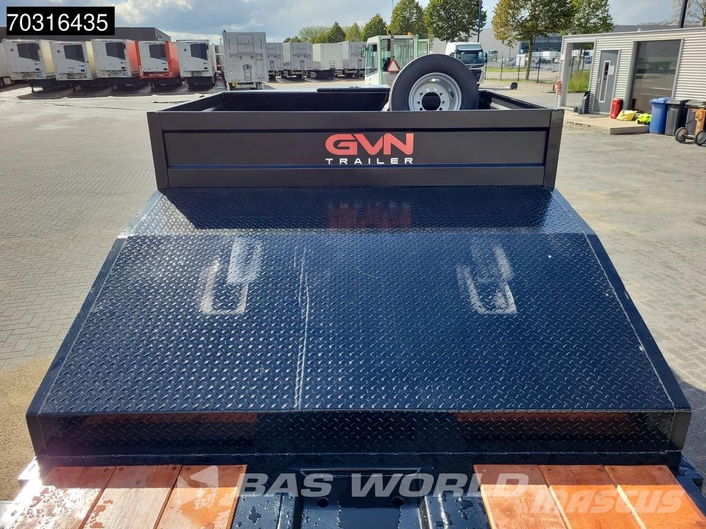  GVN 3 GVN 3 axles NEW! Lift + SteeringAxle Ramps Žemo iškrovimo puspriekabės