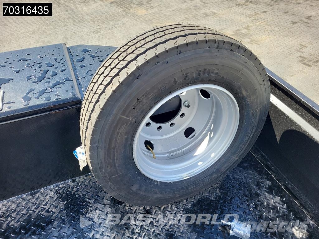  GVN 3 GVN 3 axles NEW! Lift + SteeringAxle Ramps Žemo iškrovimo puspriekabės