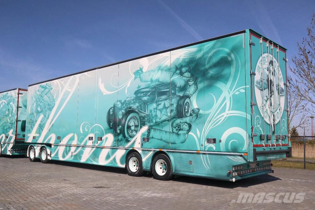 Limetec FULL SIDE OPEN TRAILER | 2 AXLE DOLLY | SPECIAL Gesloten opleggers