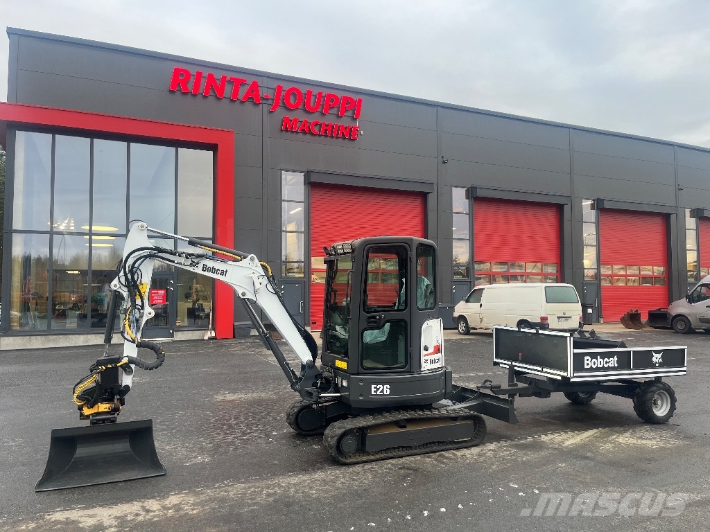Bobcat E 26 /Myyty,sold Mini kotrók < 7t
