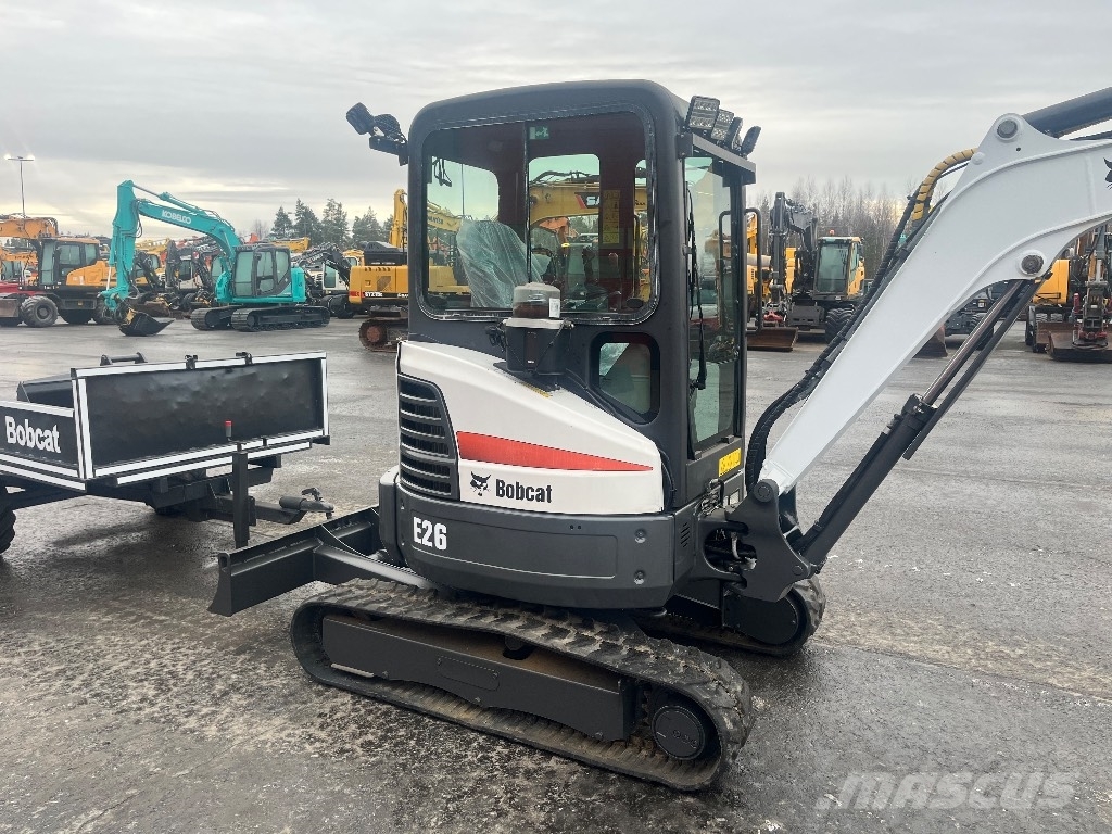 Bobcat E 26 /Myyty,sold Mini kotrók < 7t