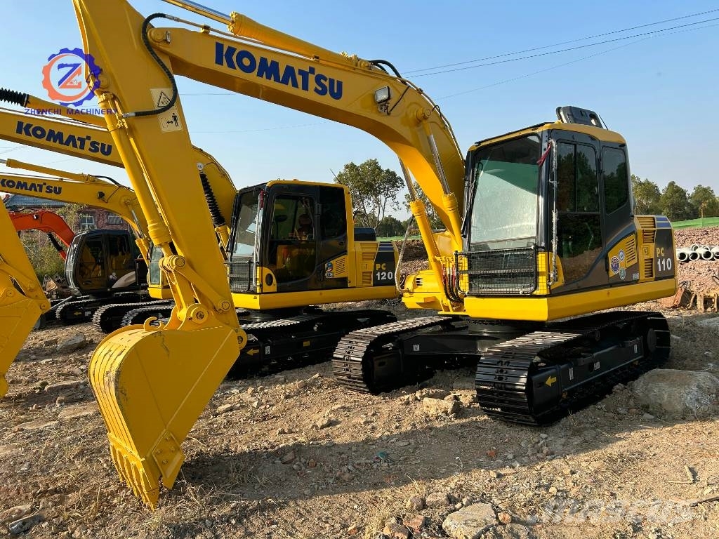 Komatsu PC 110/11tons/Quality assurance/reasonable price 中型油圧ショベル 7ｔ-12ｔ（ユンボ・パワーショベル・バックホー）