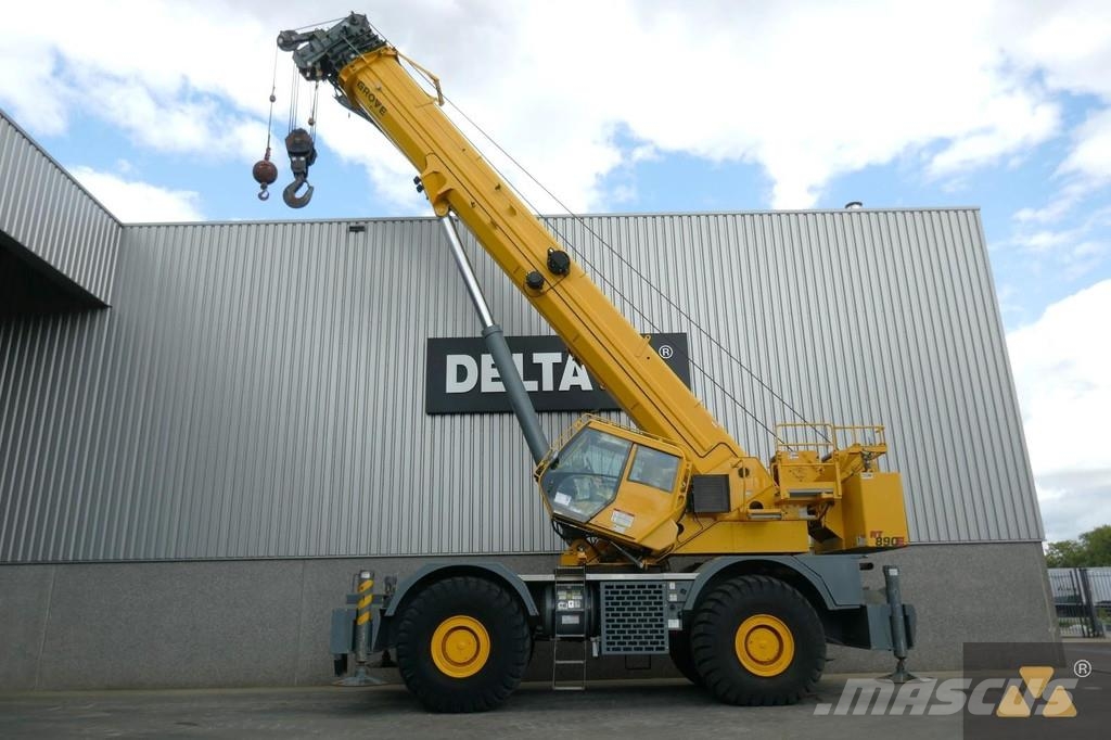 Grove RT890E Celtņi nelīdzenām virsmām