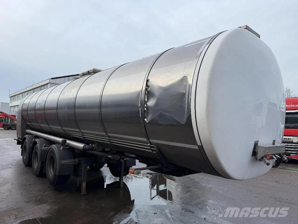 Burg O-3-45T 3 AXLE - SAF - 2 AXLE STEERING - 34000 L C Tanktrailer