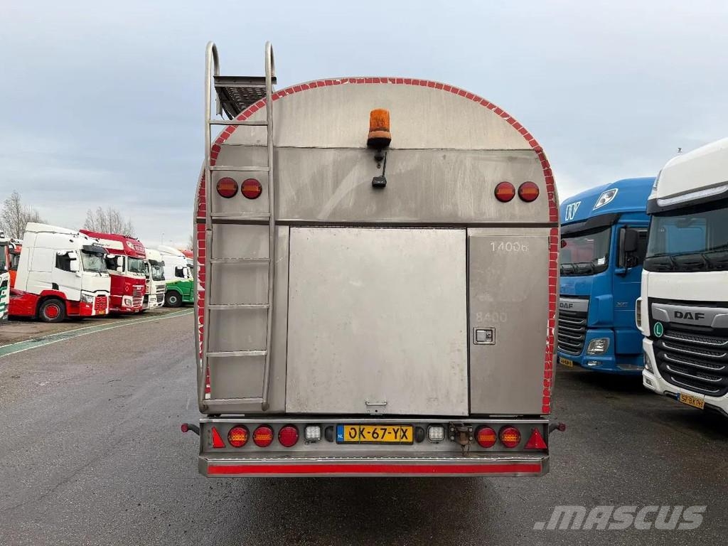Burg O-3-45T 3 AXLE - SAF - 2 AXLE STEERING - 34000 L C Tanktrailer