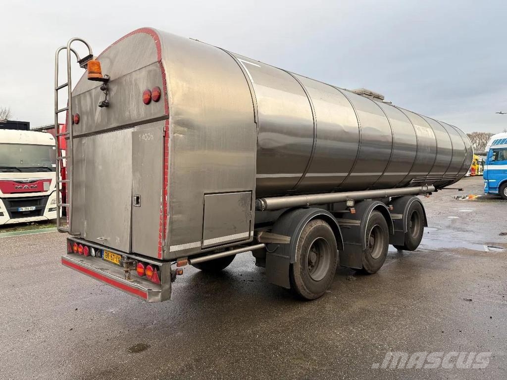 Burg O-3-45T 3 AXLE - SAF - 2 AXLE STEERING - 34000 L C Tanktrailer