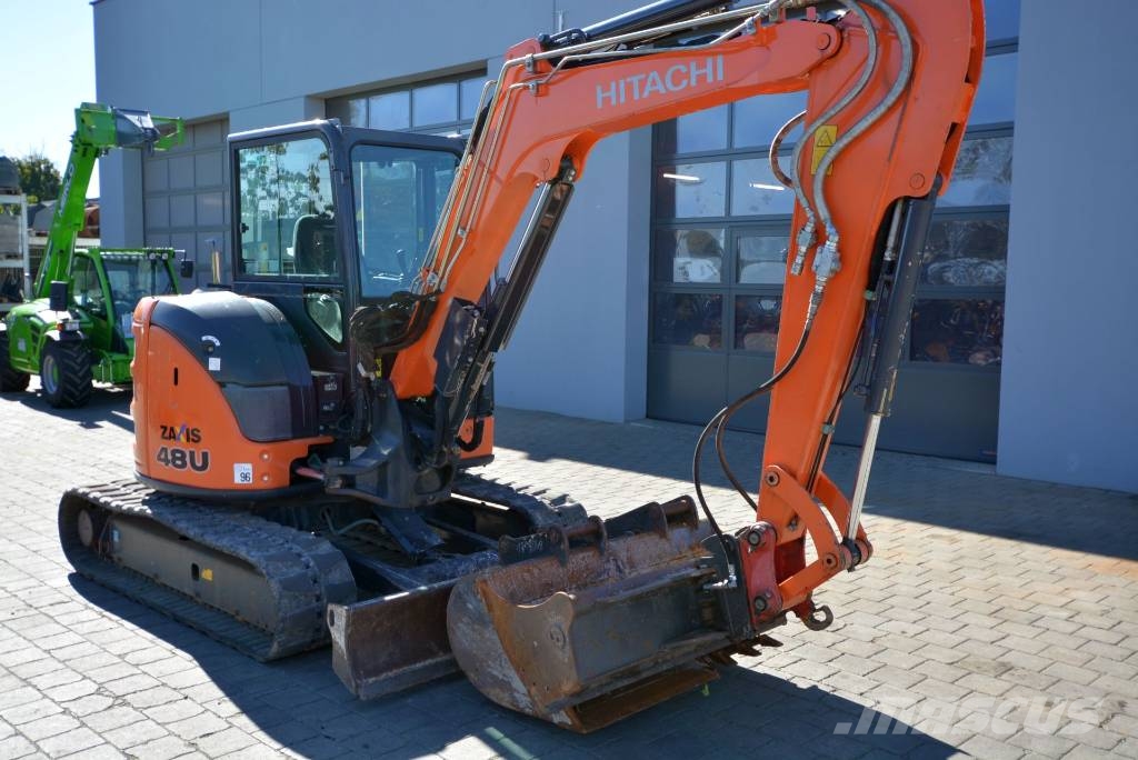 Hitachi ZX 48 U-5A Mini bagri <7t
