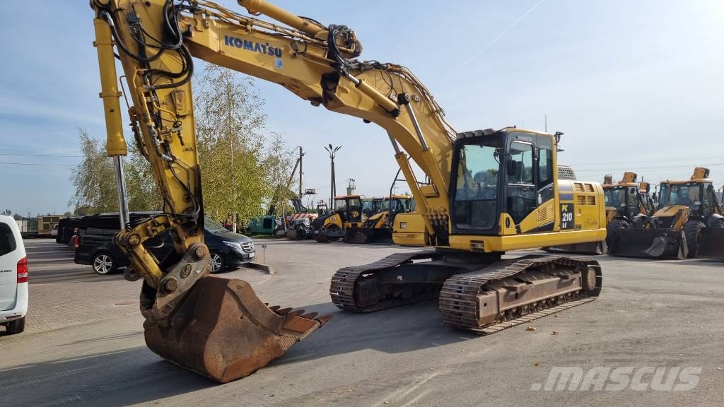 Komatsu PC 210 LC-10 Vikšriniai ekskavatoriai