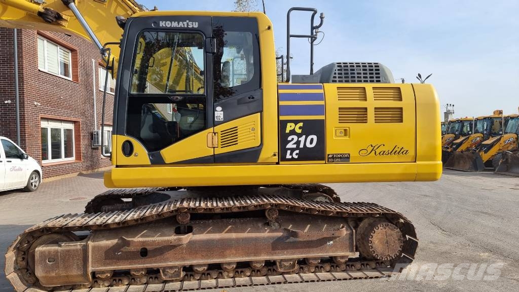Komatsu PC 210 LC-10 Vikšriniai ekskavatoriai