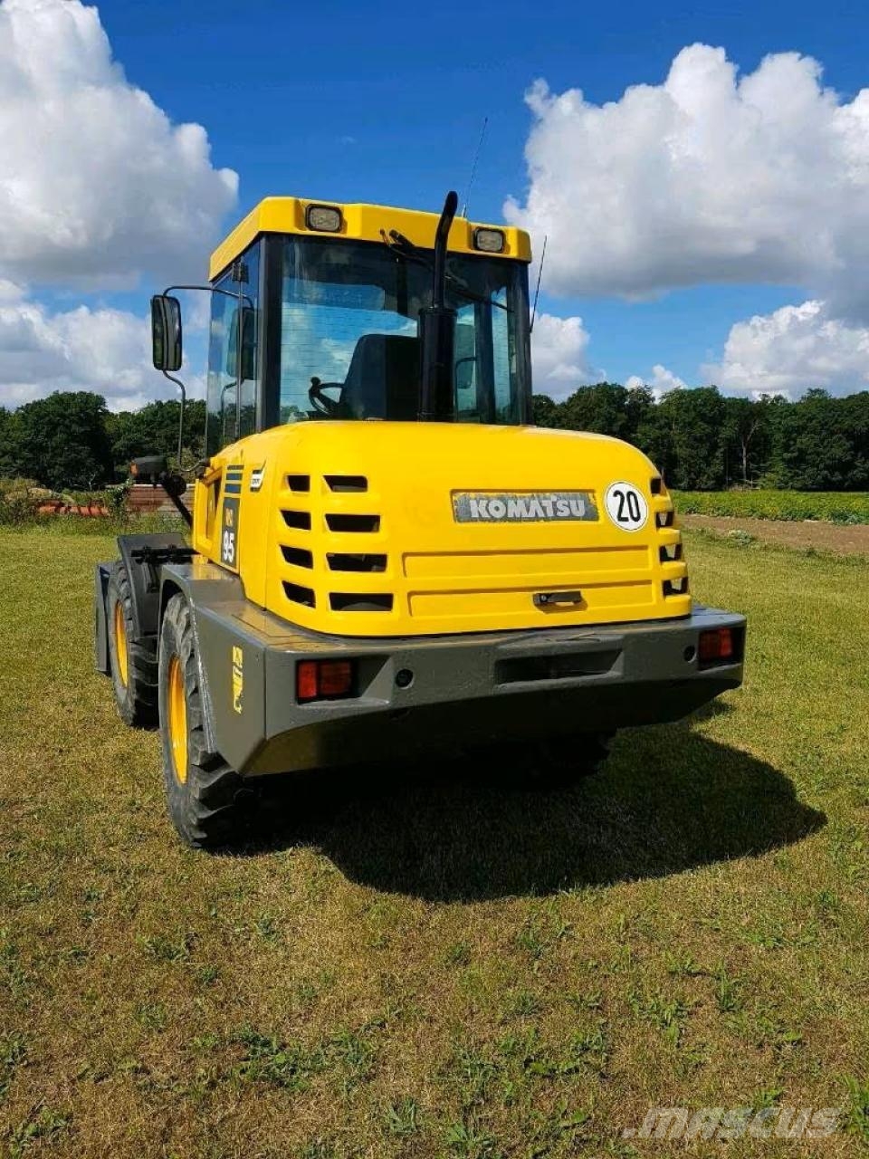 Komatsu WA-95/3. Schaufel-Palettengabel Utovarivači na točkove