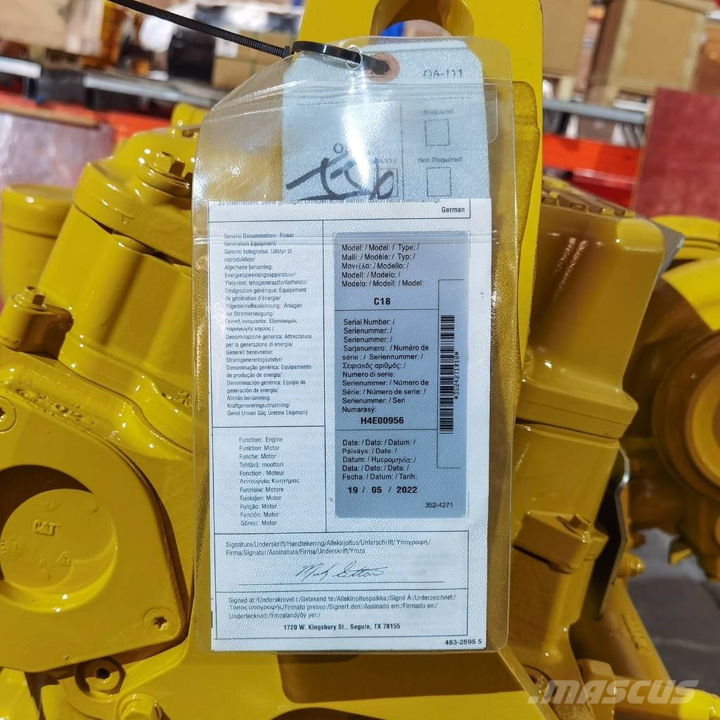 CAT E395 395F Engine C18 Engine Assy 5595481 559-5481 Transmisija