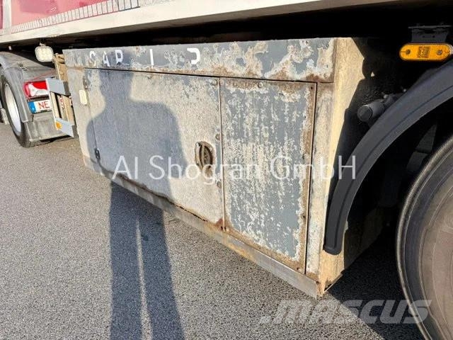 Pacton Carrier Vector 1850/3 x Achsen PBW/Lenk + Liftachs Puspriekabės su izoterminiu kėbulu