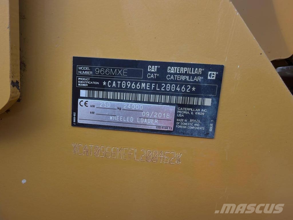 CAT 966MXE 轮式装载机