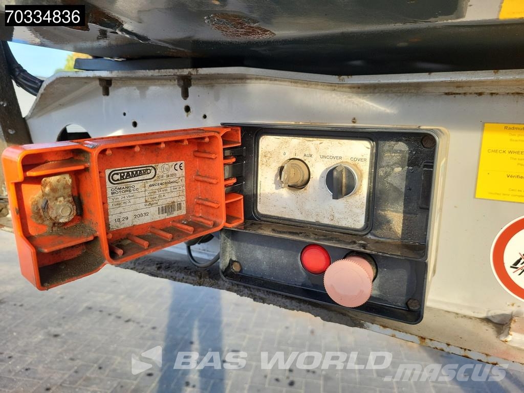 Schmitz Cargobull SGF*S3 3 axles Lift axle Steel 27m3 Kiper poluprikolice