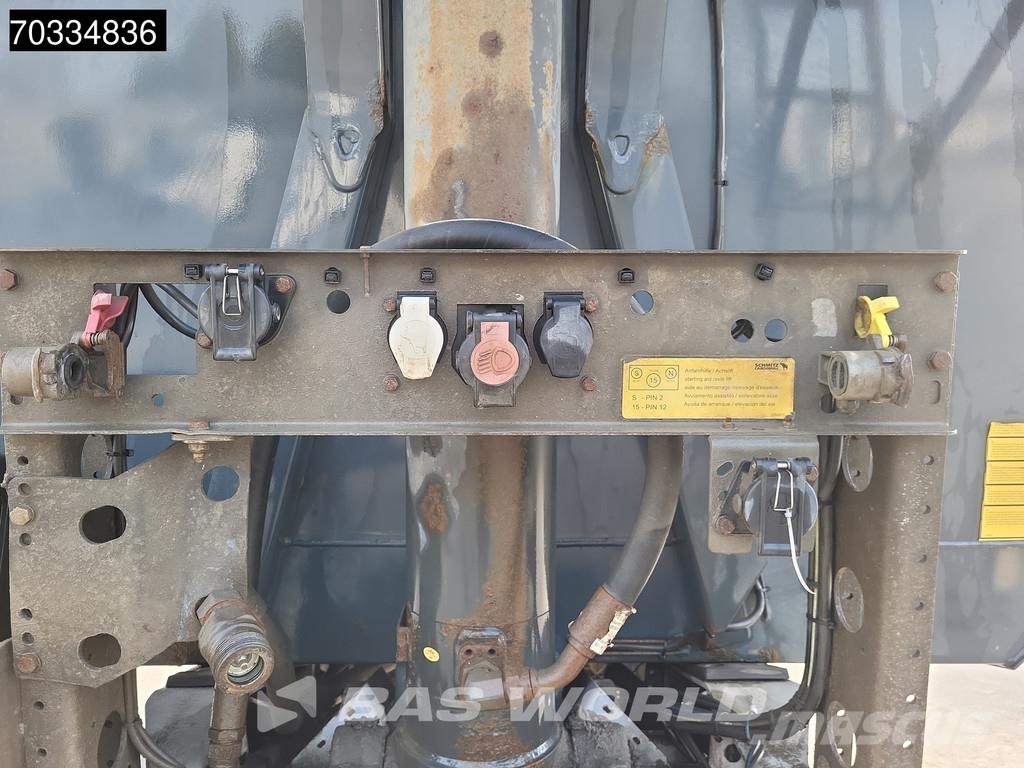 Schmitz Cargobull SGF*S3 3 axles Lift axle Steel 27m3 Kiper poluprikolice