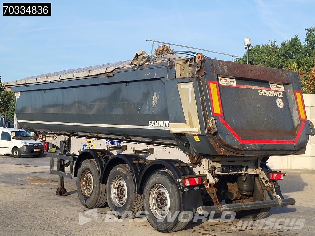 Schmitz Cargobull SGF*S3 3 axles Lift axle Steel 27m3 Kiper poluprikolice