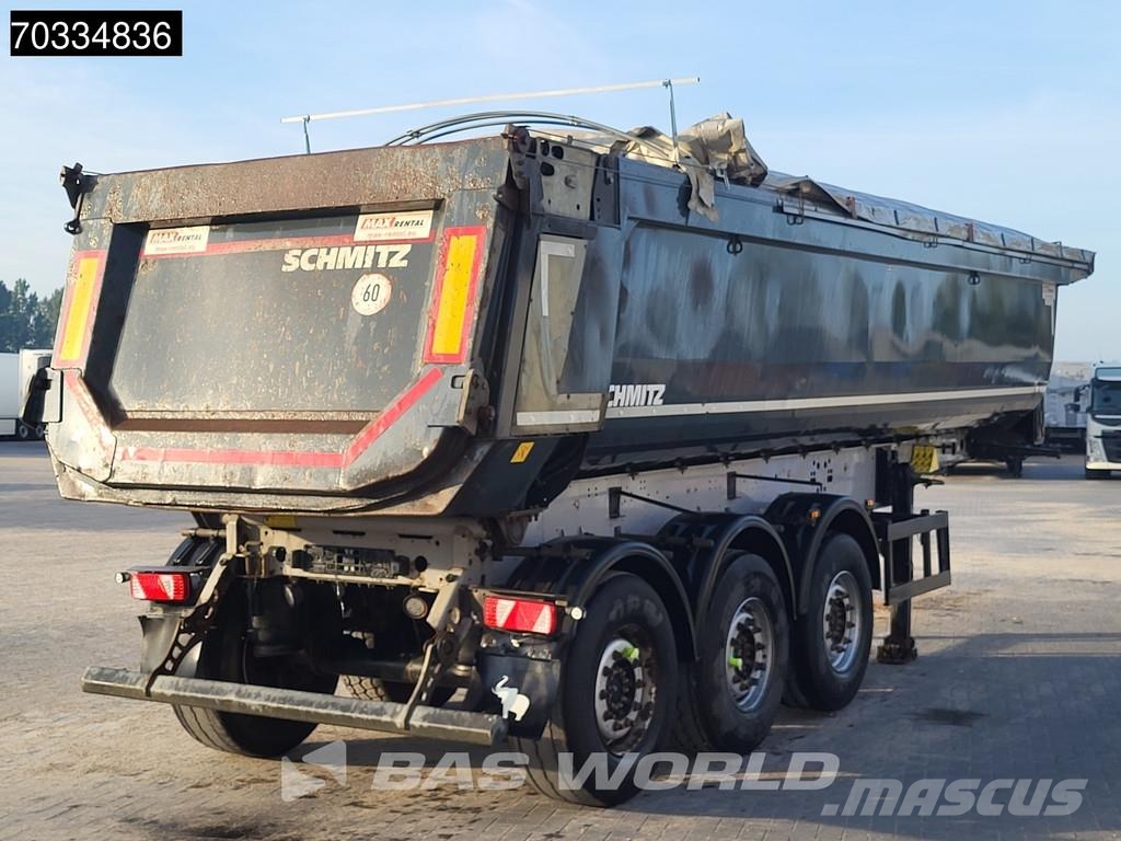 Schmitz Cargobull SGF*S3 3 axles Lift axle Steel 27m3 Kiper poluprikolice