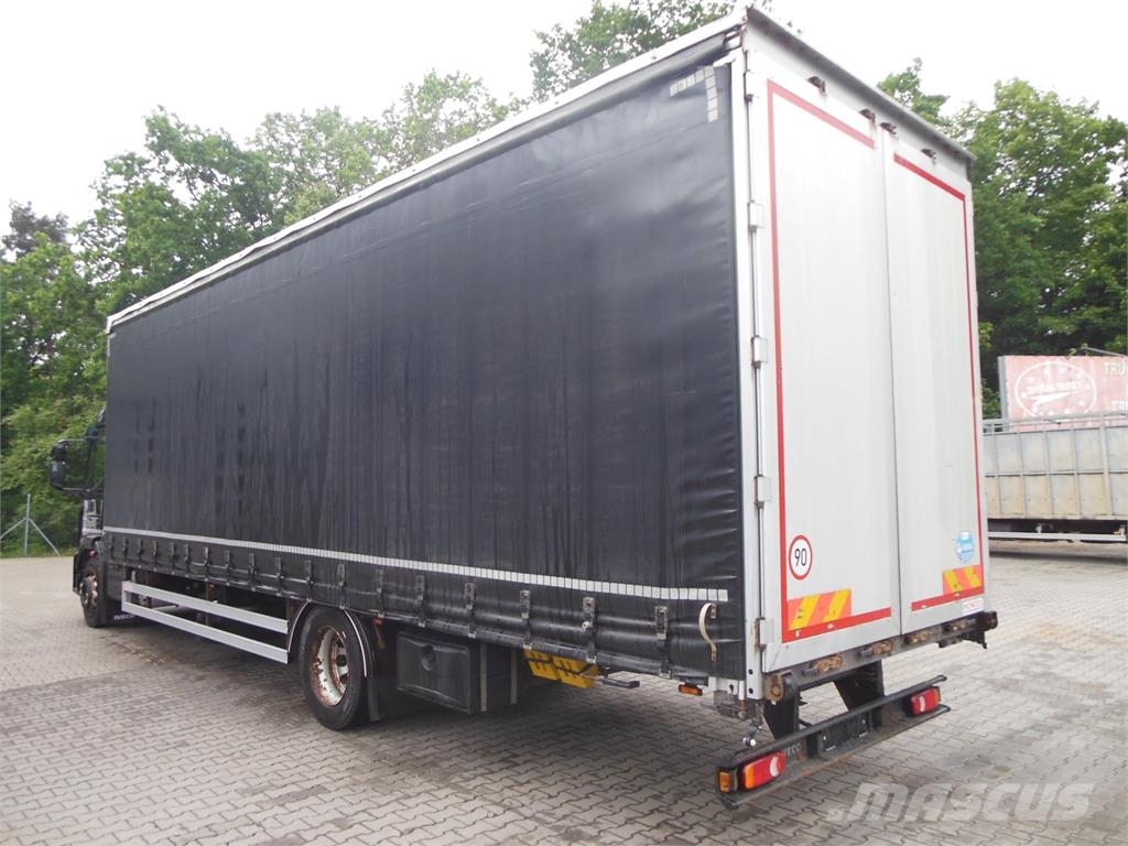 Iveco EuroCargo 180E32, Valník 9,3m - 23 Palet Camiones de caja de lona