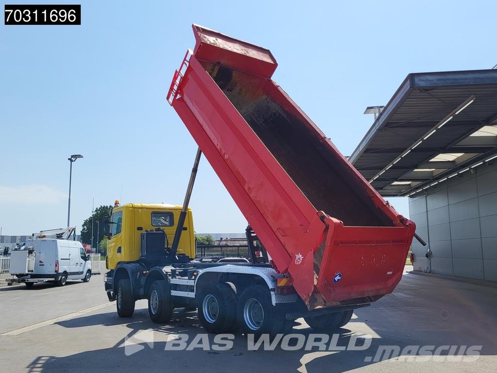Scania G420 G 8X6 8x6 Steel suspension 18m3 KH Kipper Big Billenő teherautók