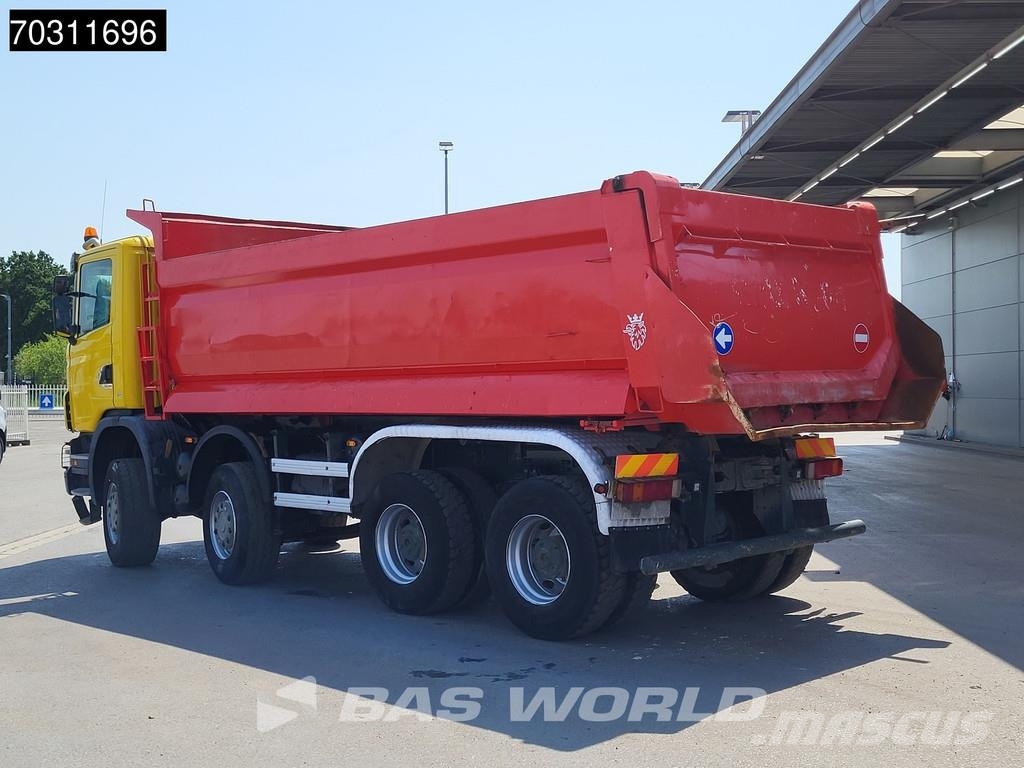 Scania G420 G 8X6 8x6 Steel suspension 18m3 KH Kipper Big Billenő teherautók