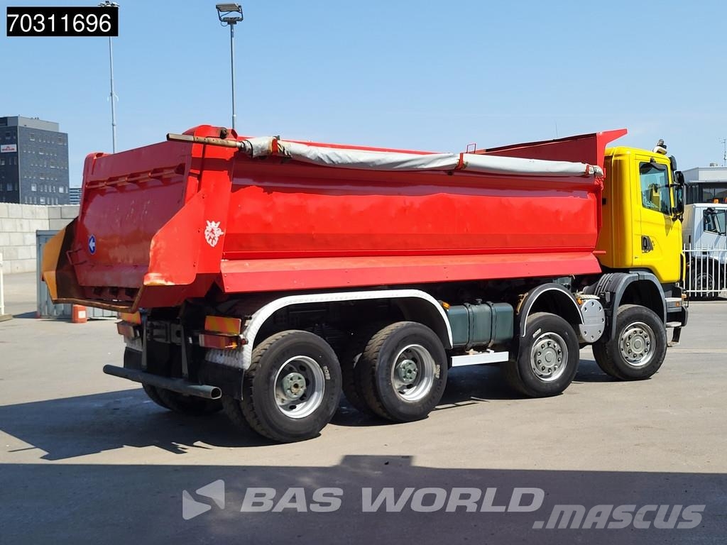 Scania G420 G 8X6 8x6 Steel suspension 18m3 KH Kipper Big Billenő teherautók