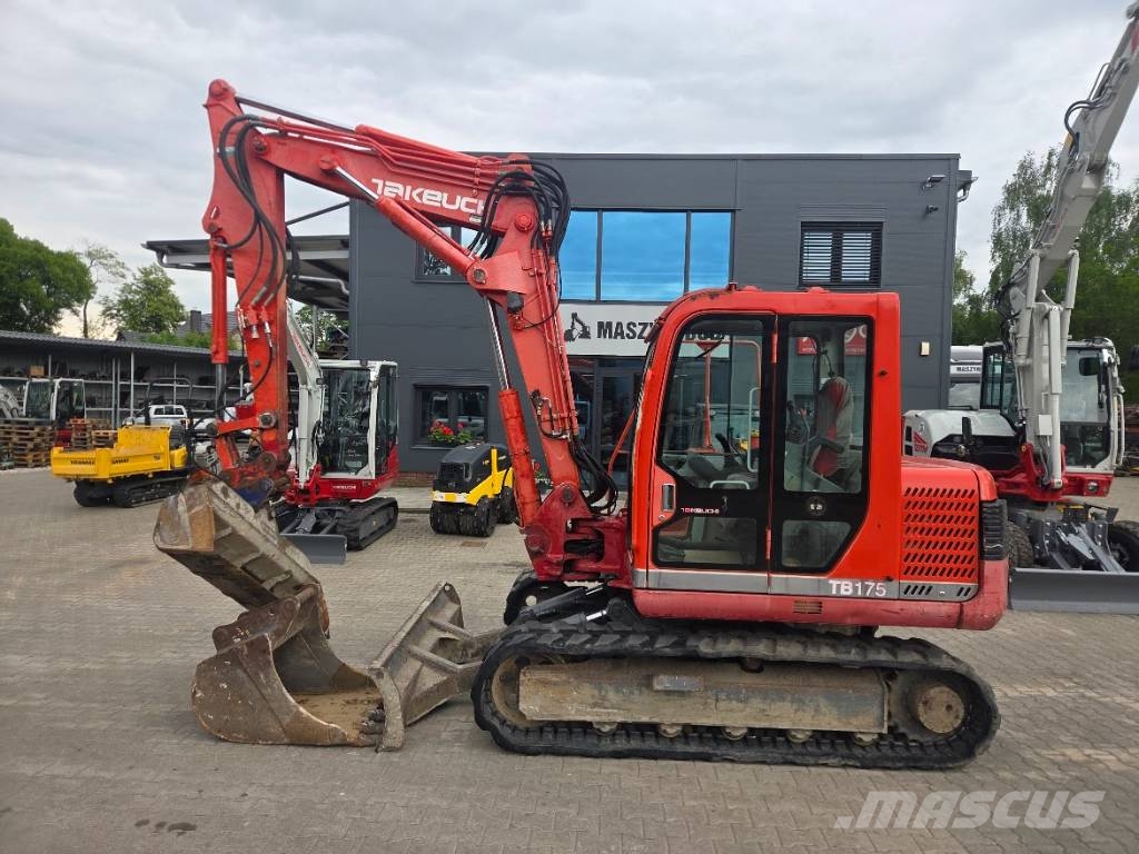 Takeuchi TB 175 Midigravere 7 - 12t