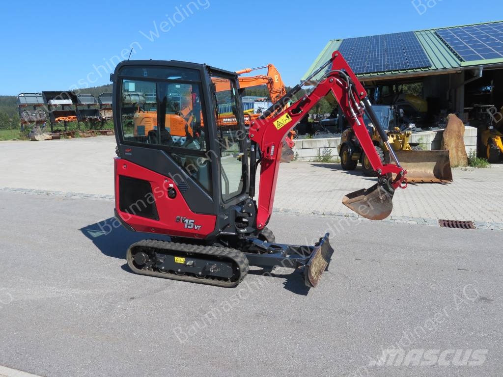 Yanmar SV 15 VT حفارات صغيرة أقل من 7 طن (حفارات صغيرة)
