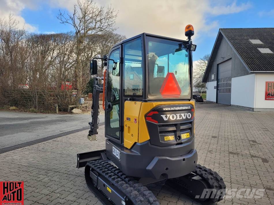 Volvo ECR 25 D Mini ekskavatörler, 7 tona dek