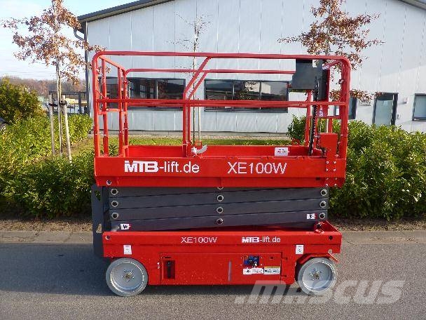 MTB Mantall XE 100 W Škarjaste dvižne ploščadi