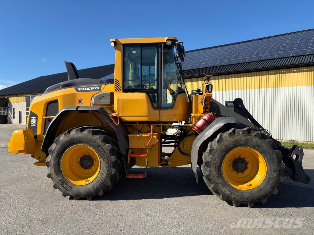 Volvo L60H lastmaskin, svensksåld, all utrustning Hjullastare