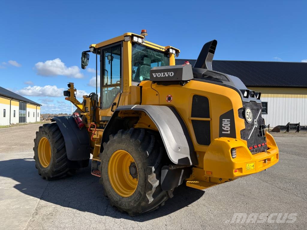 Volvo L60H lastmaskin, svensksåld, all utrustning Hjullastare