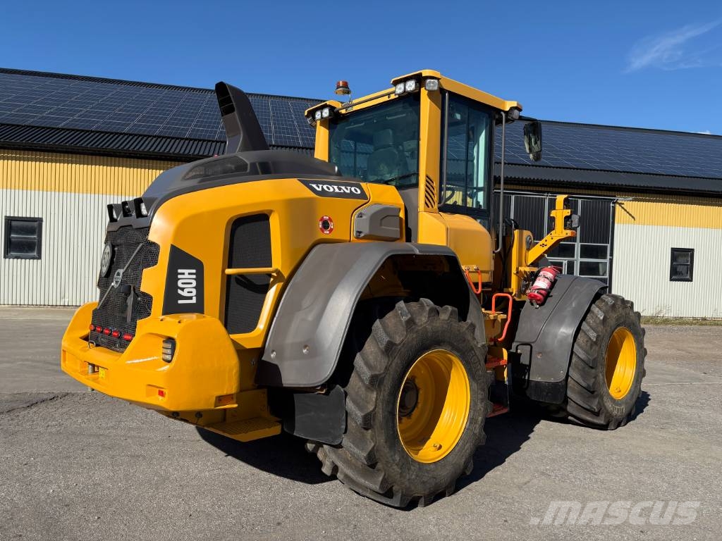 Volvo L60H lastmaskin, svensksåld, all utrustning Hjullastare