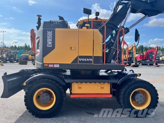 Volvo EWR 150 E /Engcon+pihdit,Leica 3 D,HIENO KONE Колесни екскаватори