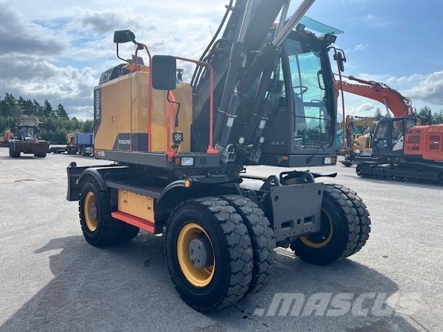 Volvo EWR 150 E /Engcon+pihdit,Leica 3 D,HIENO KONE Колесни екскаватори
