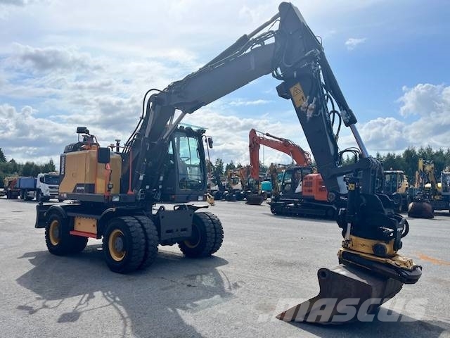 Volvo EWR 150 E /Engcon+pihdit,Leica 3 D,HIENO KONE Колесни екскаватори