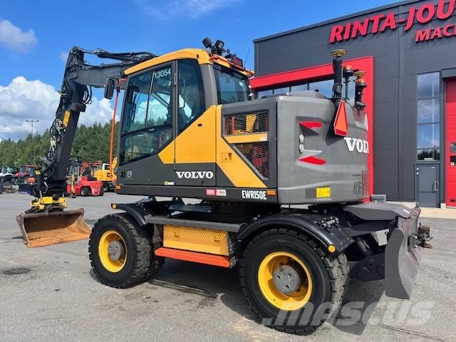 Volvo EWR 150 E /Engcon+pihdit,Leica 3 D,HIENO KONE Колесни екскаватори