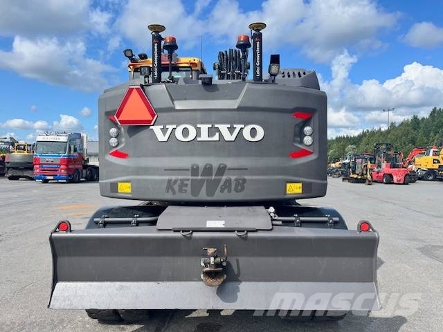 Volvo EWR 150 E /Engcon+pihdit,Leica 3 D,HIENO KONE Колесни екскаватори