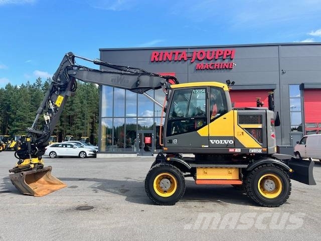Volvo EWR 150 E /Engcon+pihdit,Leica 3 D,HIENO KONE Колесни екскаватори
