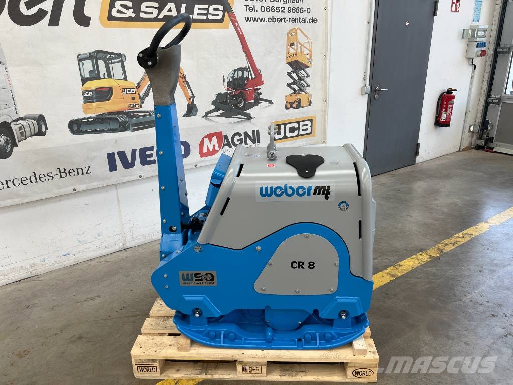 Weber CR 8 WSA Rüttelplatte Hatz-Diesel / 608 kg Placas compactadoras