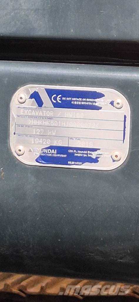 Hyundai HW 160 A Bageri točkaši