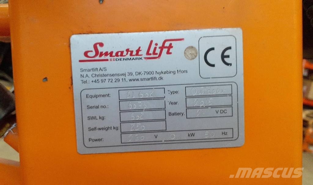 Smart Lift Smartlift SL608 SL 608 600kg 415cm Outdoor Manipulácia s materiálom - ostatné