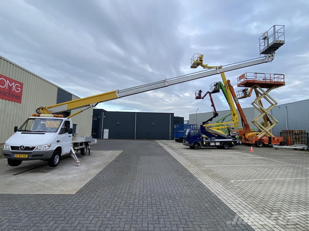 Multitel 220 ALU AZ, Autohoogwerker, 22 meter Iseliikuvad poomtõstukid