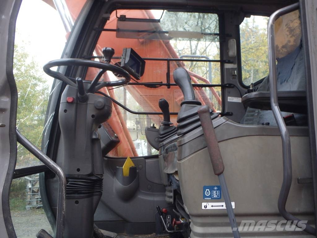 Hitachi ZX 160 W Engcon Pyöräkaivukoneet