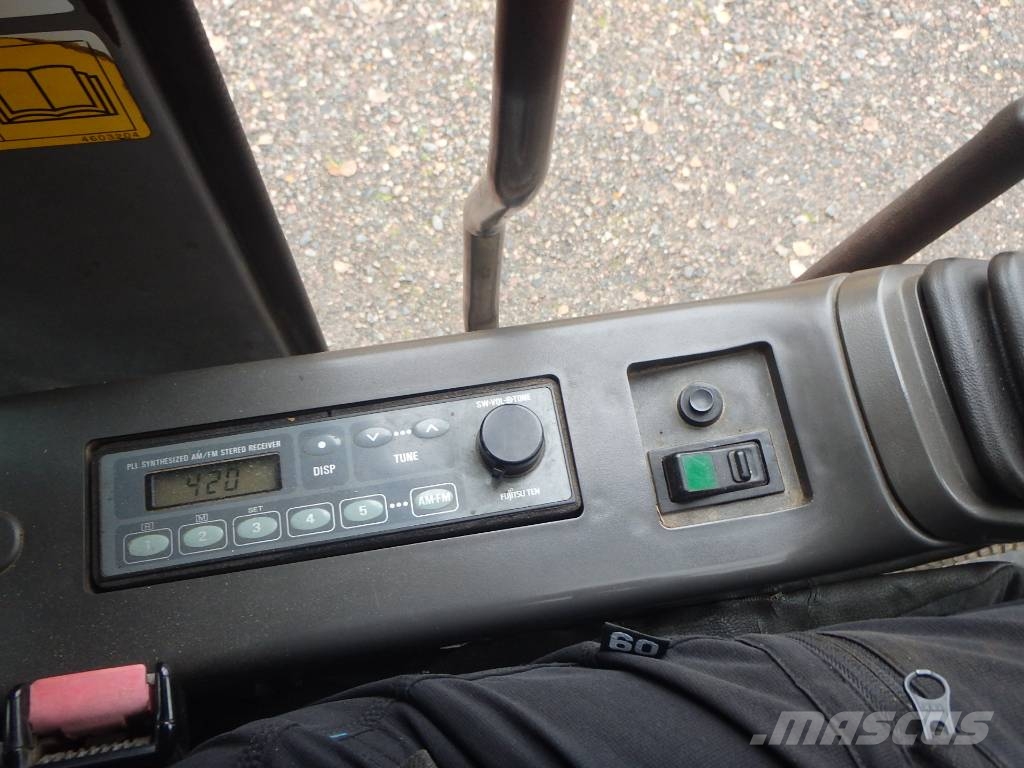Hitachi ZX 160 W Engcon Pyöräkaivukoneet