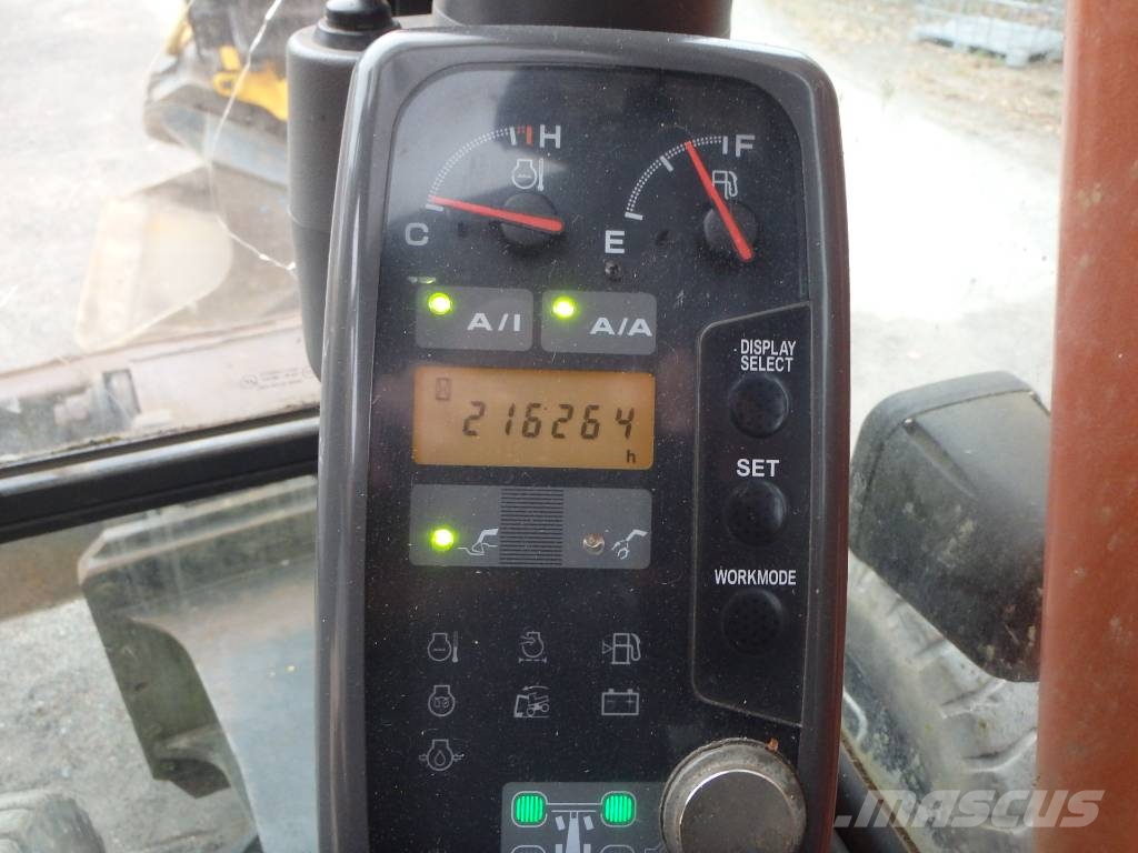 Hitachi ZX 160 W Engcon Pyöräkaivukoneet