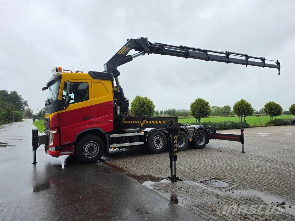 Volvo FH 500 8X4!! PALFINGER 72002 72TM! TRACTOR/BOX TRA Trækkere