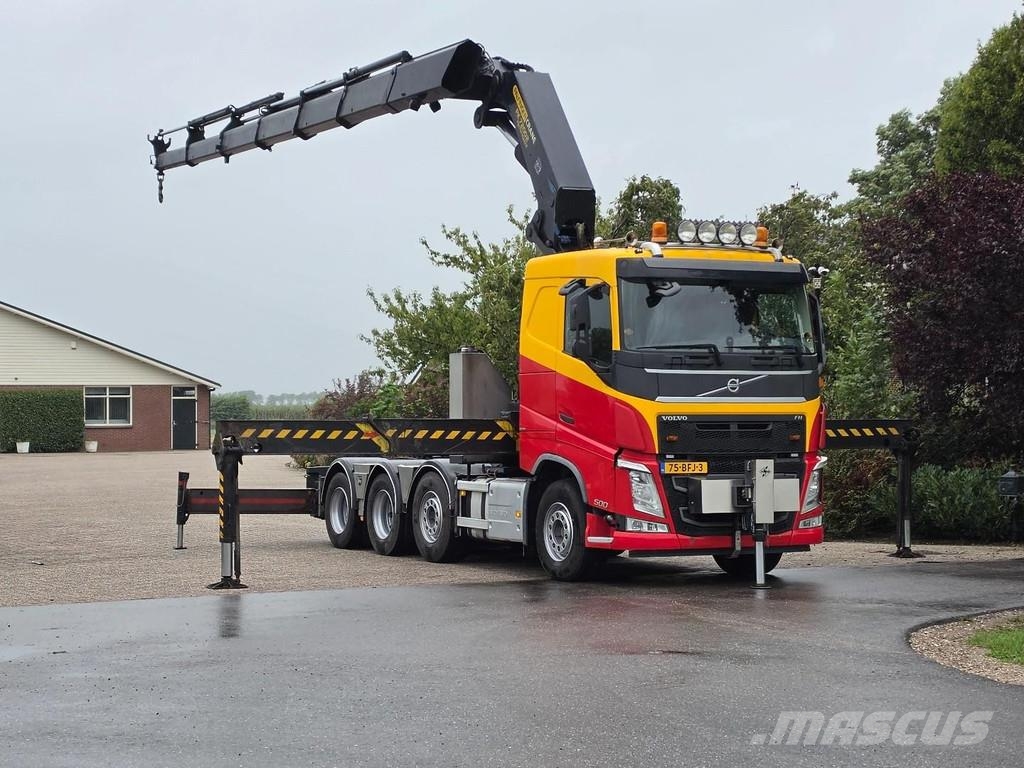 Volvo FH 500 8X4!! PALFINGER 72002 72TM! TRACTOR/BOX TRA Trækkere