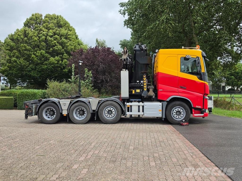 Volvo FH 500 8X4!! PALFINGER 72002 72TM! TRACTOR/BOX TRA 트랙터 유닛