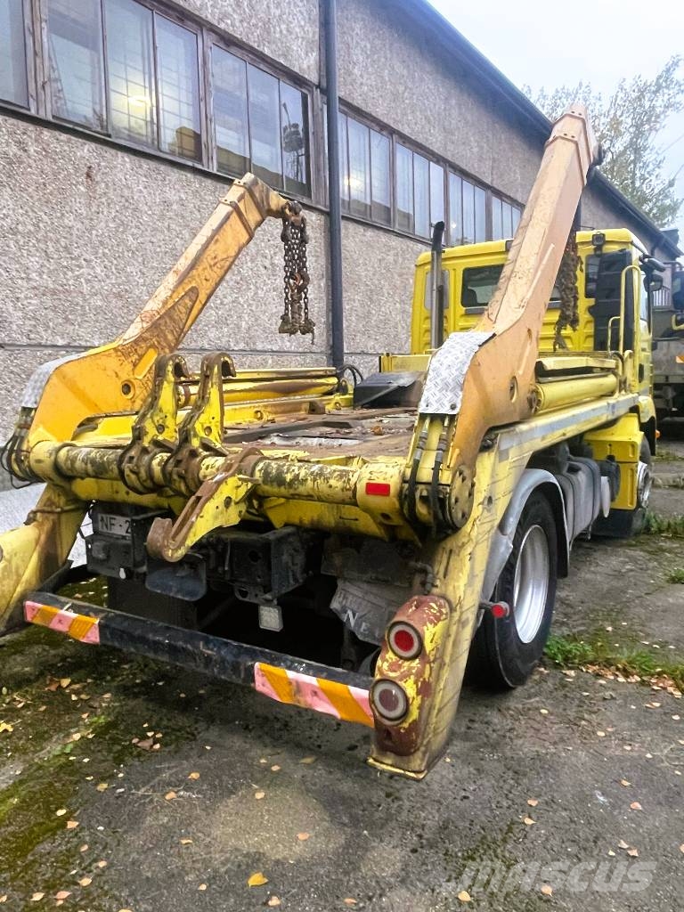 MAN TGM 18.290 4X2 MEILLER SKIP LOADER Скиповые погрузчики