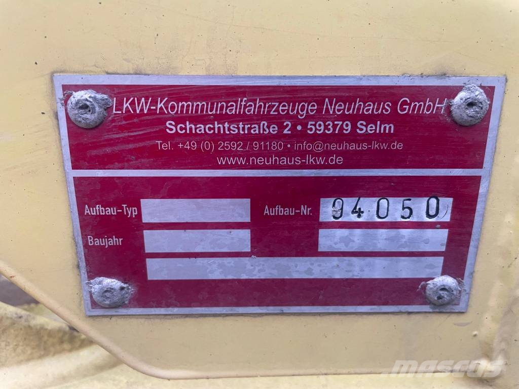MAN TGM 18.290 4X2 MEILLER SKIP LOADER Скиповые погрузчики